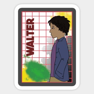 PacoOkupasWalter Sticker